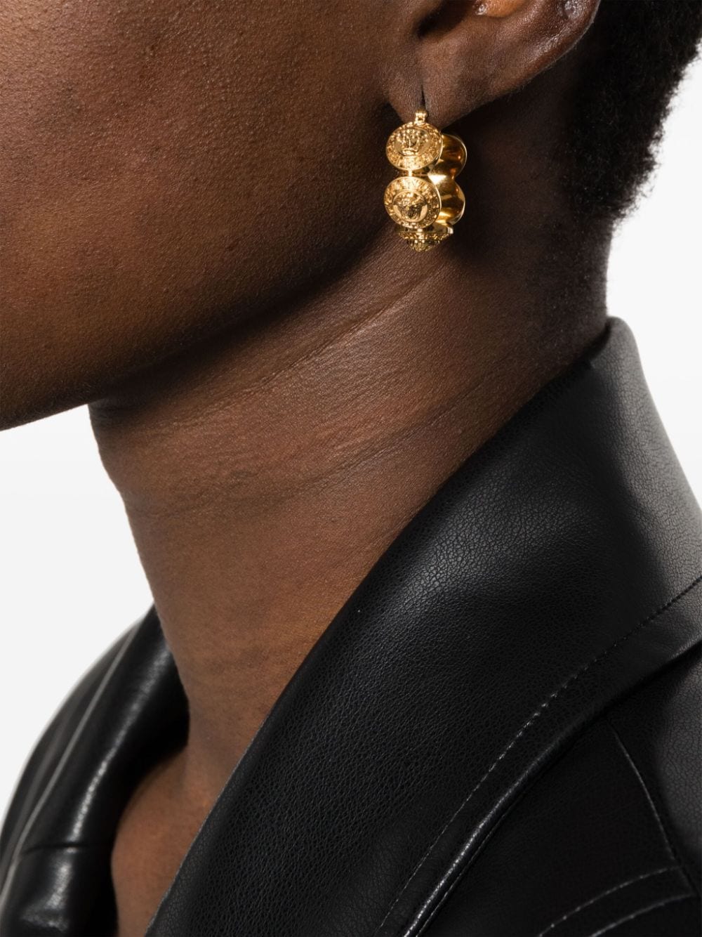 Versace VERSACE- La Medusa Hoop Earrings