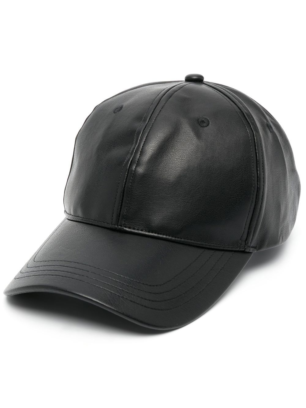 Stand Studio STAND STUDIO- Cia Faux Leather Baseball Cap