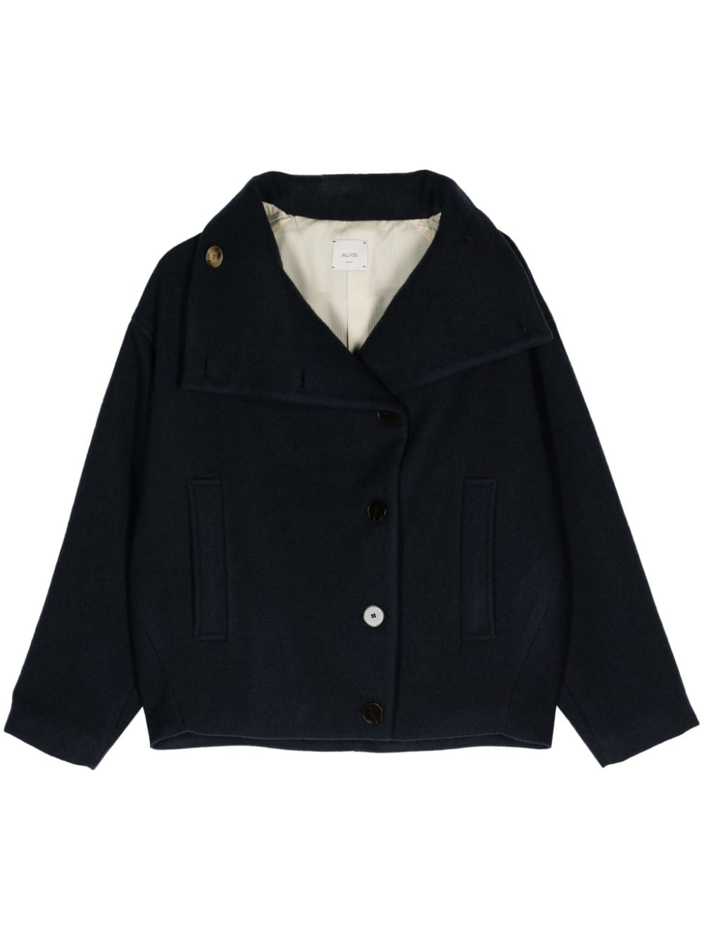 Alysi ALYSI- Wool Caban Coat