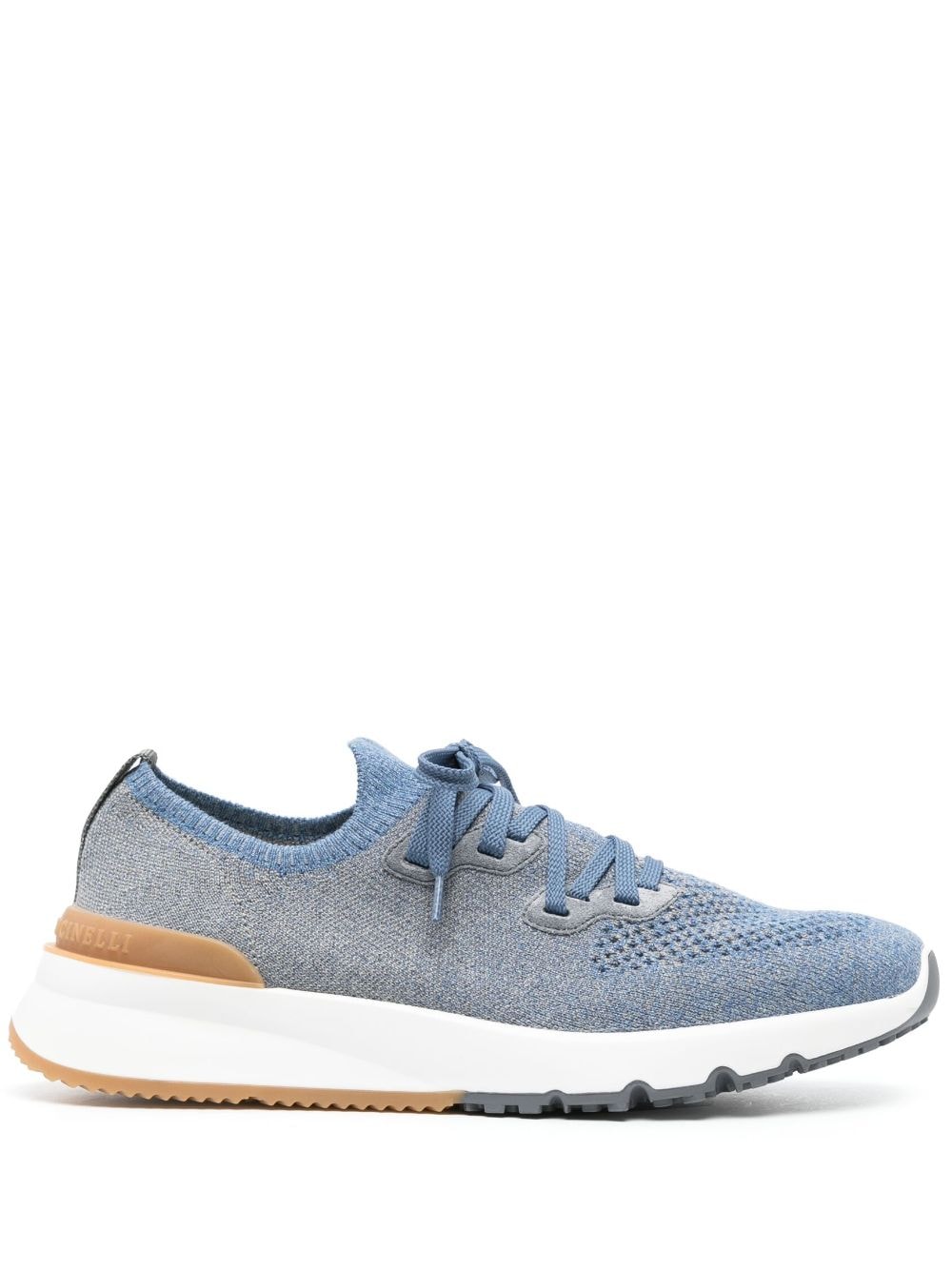 Brunello Cucinelli BRUNELLO CUCINELLI- Knitted Cotton Sneakers