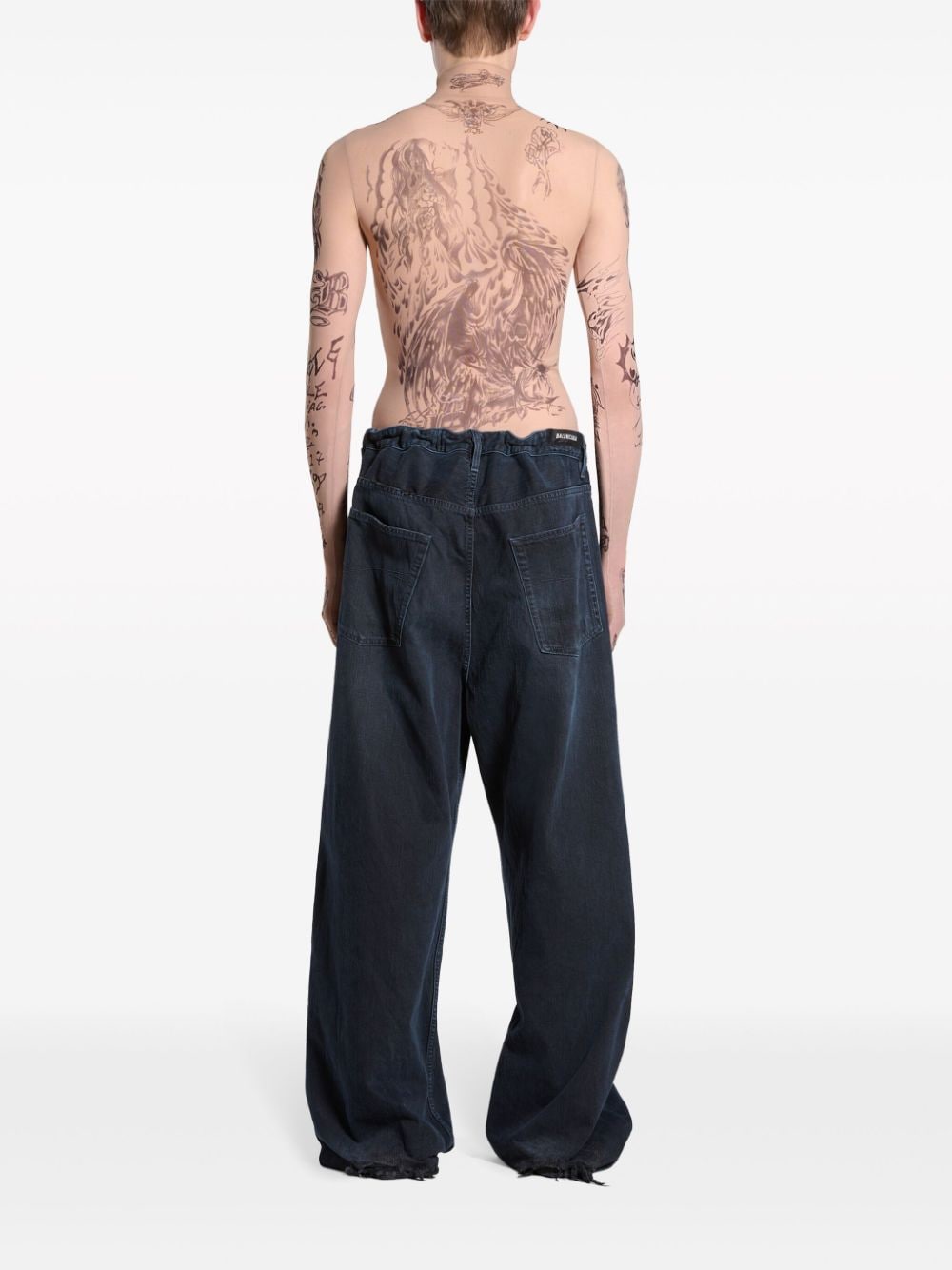 Balenciaga BALENCIAGA- Wide-leg Denim Jeans