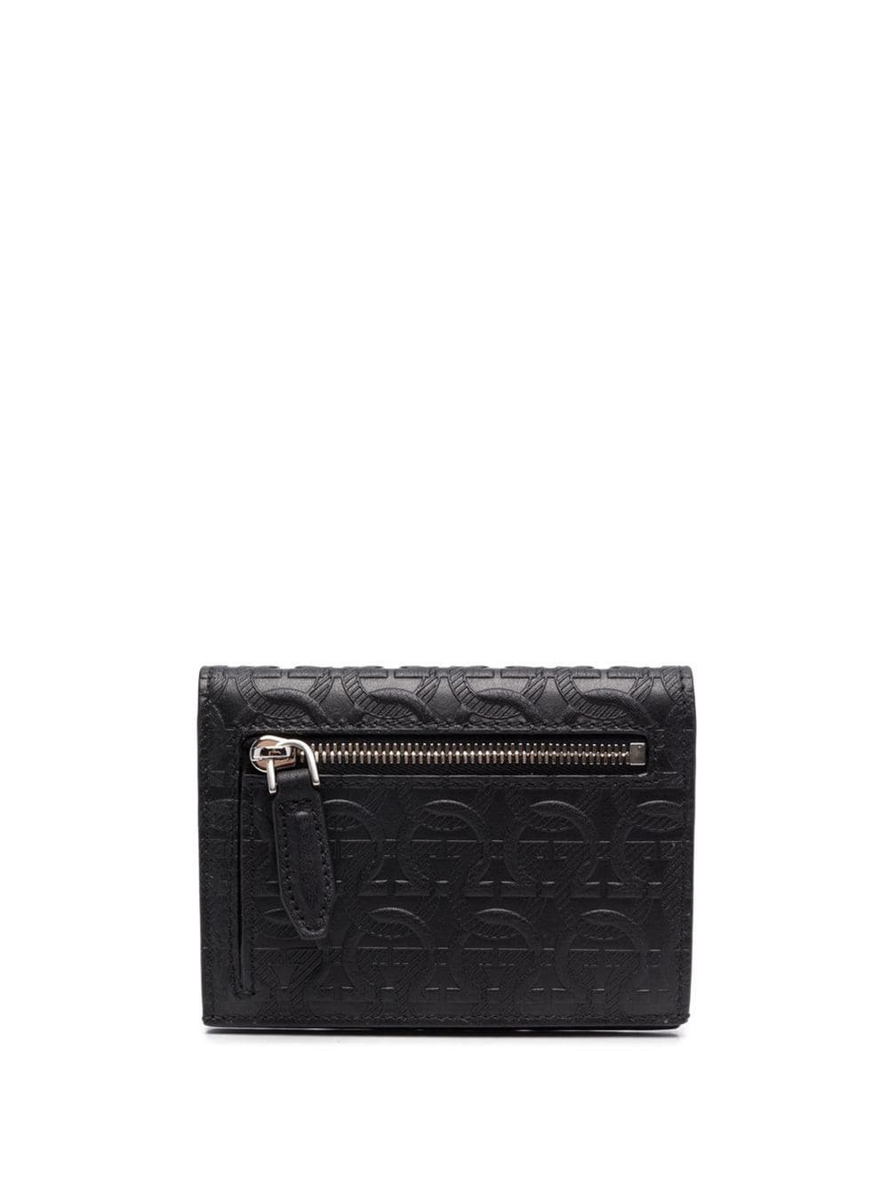 Ferragamo FERRAGAMO- Leather Flap Wallet