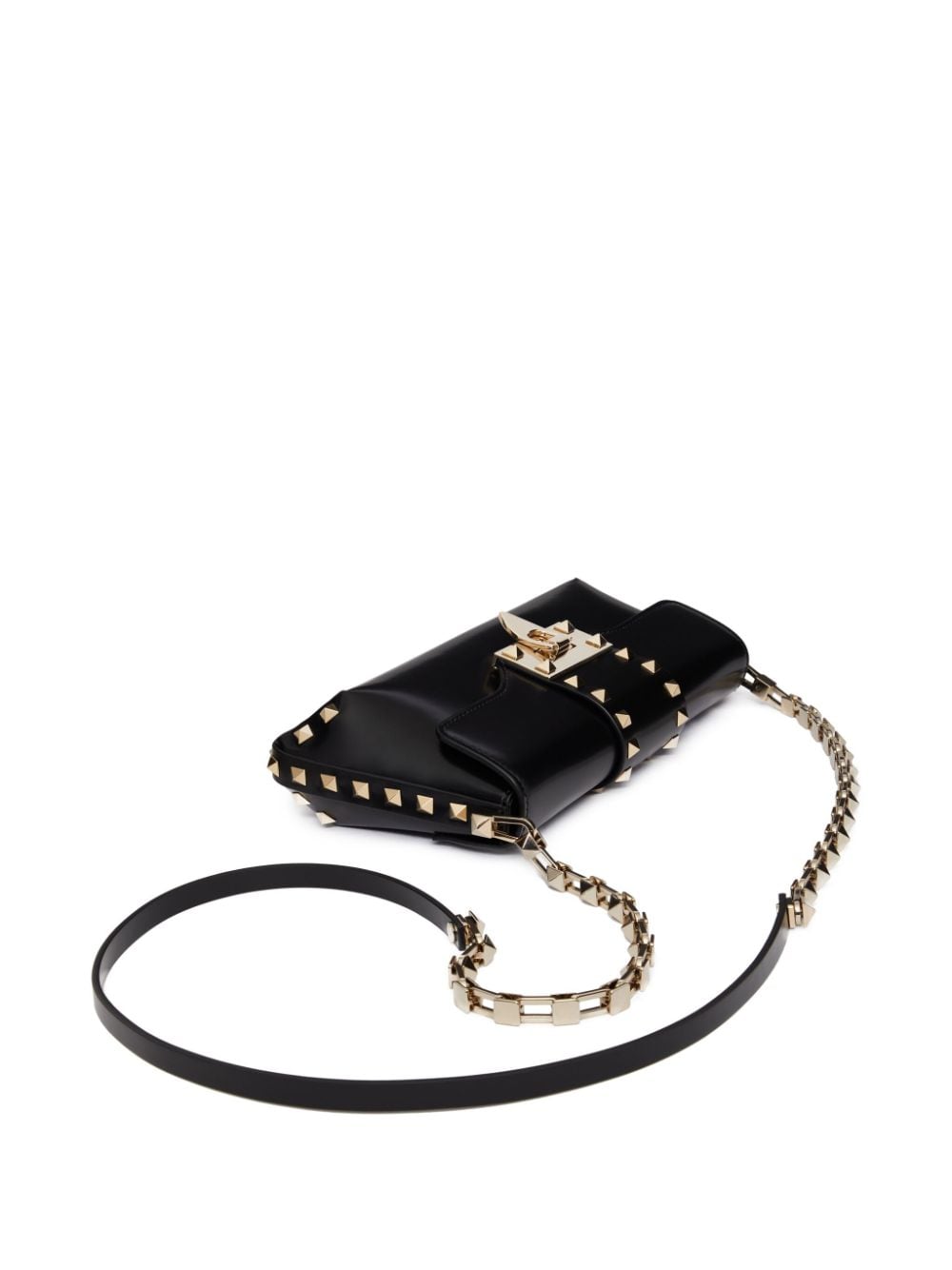 VALENTINO GARAVANI VALENTINO GARAVANI- Rockstud Small Leather Shoulder Bag