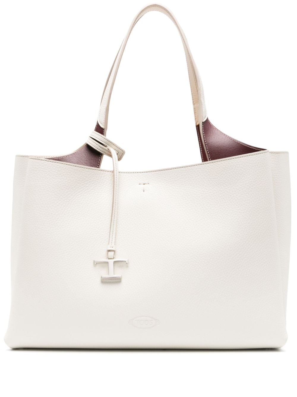 Tod's TOD'S- T Timeless Medium Leather Shoulder Bag