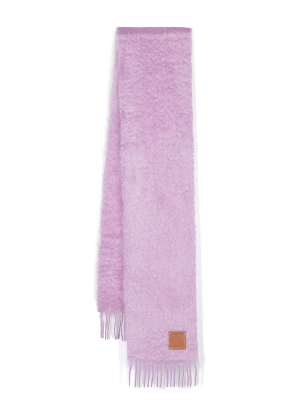 Loewe LOEWE- Fringe Mohair Wool Scarf