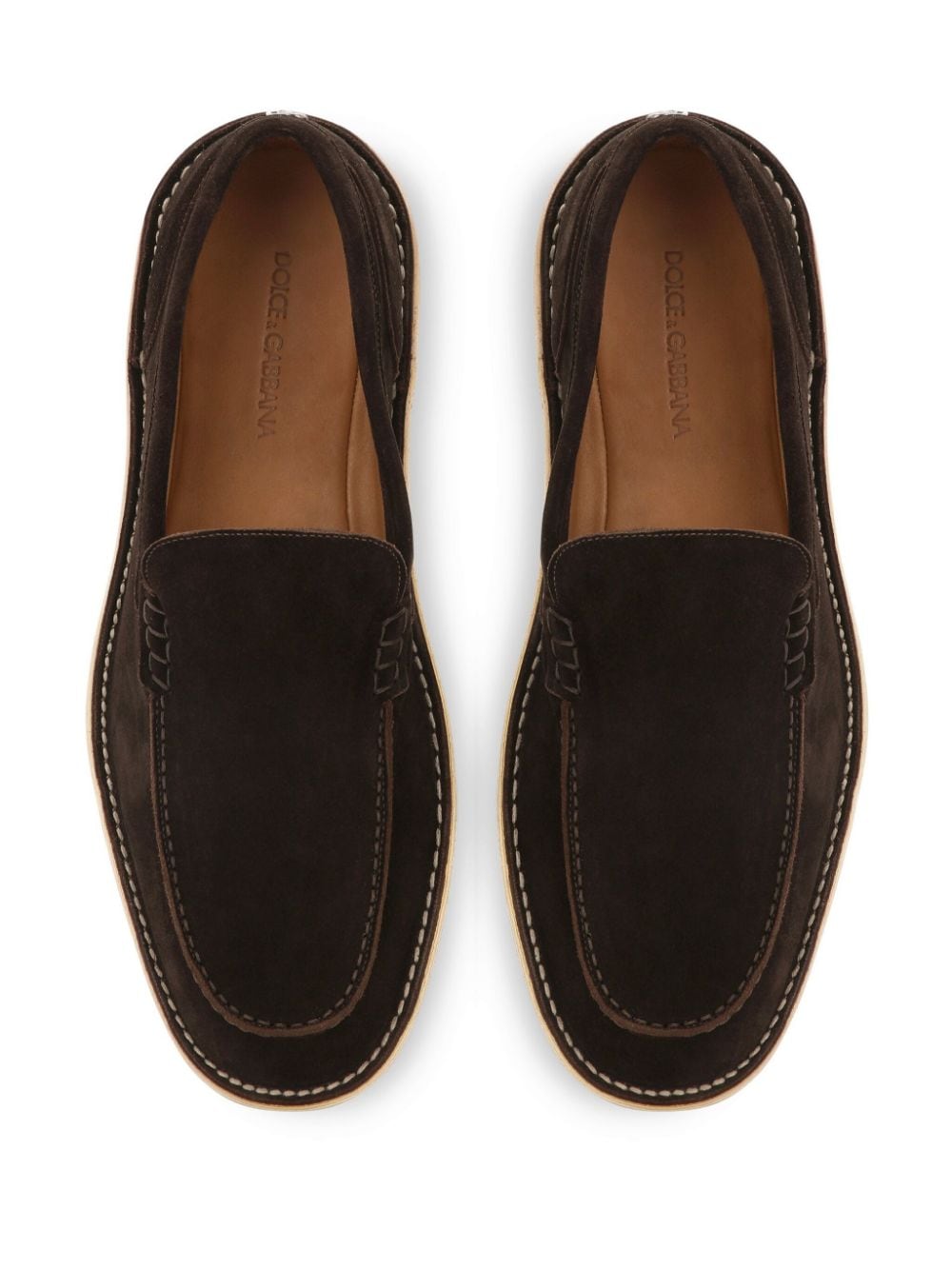 Dolce & Gabbana DOLCE & GABBANA- Suede Leather Loafers