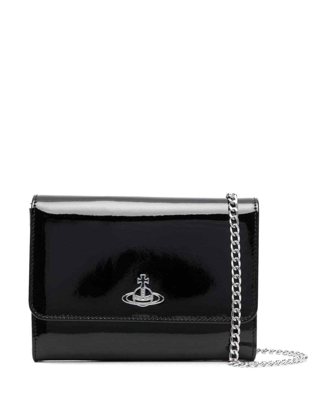 Vivienne Westwood VIVIENNE WESTWOOD- Patent Leather Wallet On Chain