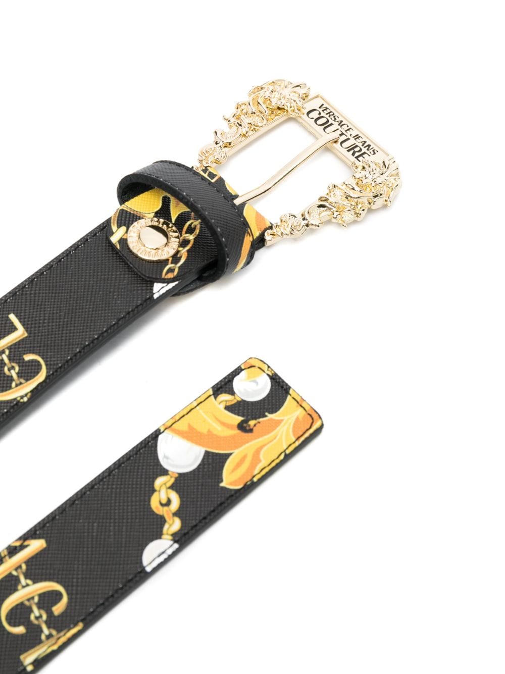 Versace Jeans Couture VERSACE JEANS COUTURE- Belt With Print