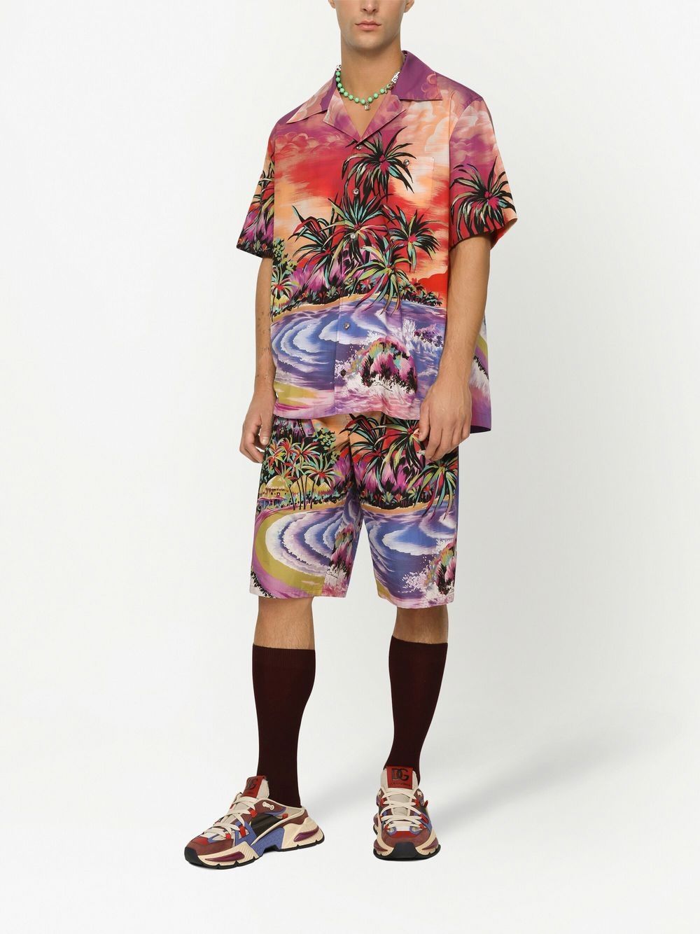 Dolce & Gabbana DOLCE & GABBANA- Printed Shorts