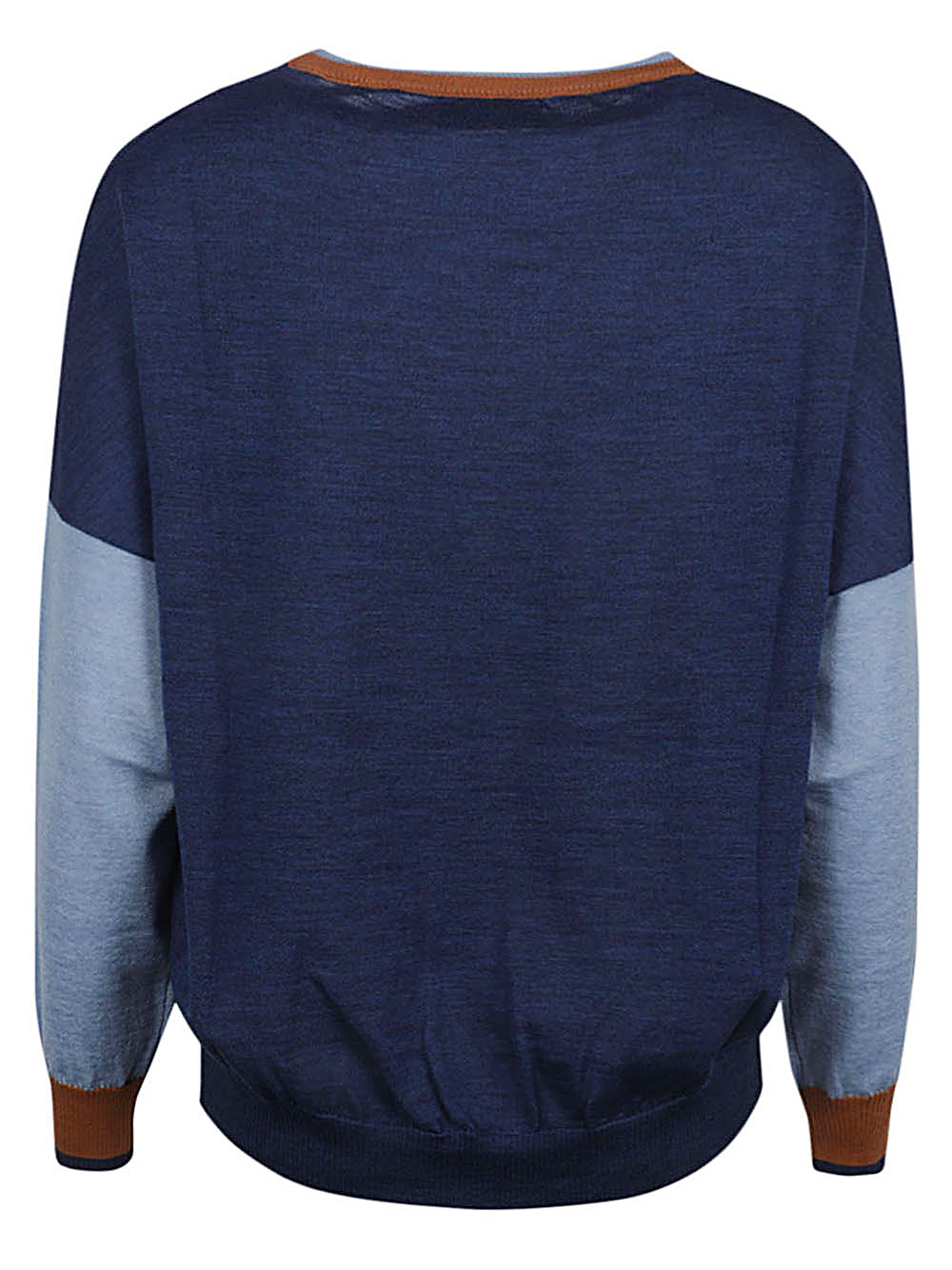 Niu' NIU'- Colour-block Wool Sweater