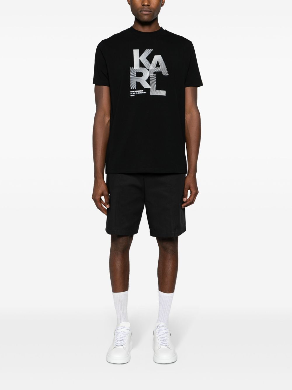 Karl Lagerfeld KARL LAGERFELD- Iconic T-shirt With Lettering