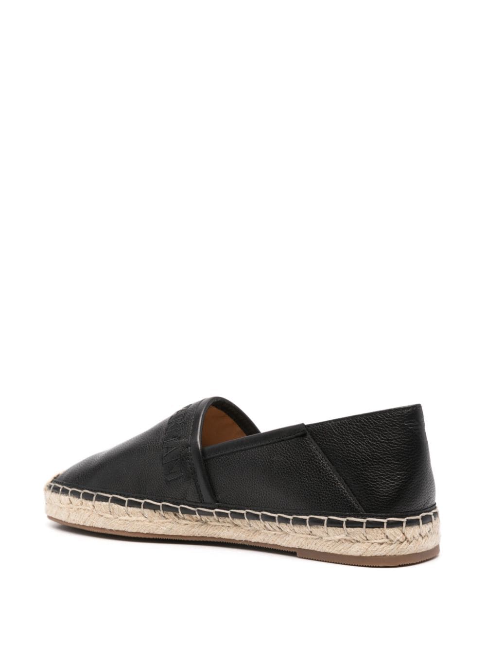 Emporio Armani EMPORIO ARMANI- Leather Espadrilles