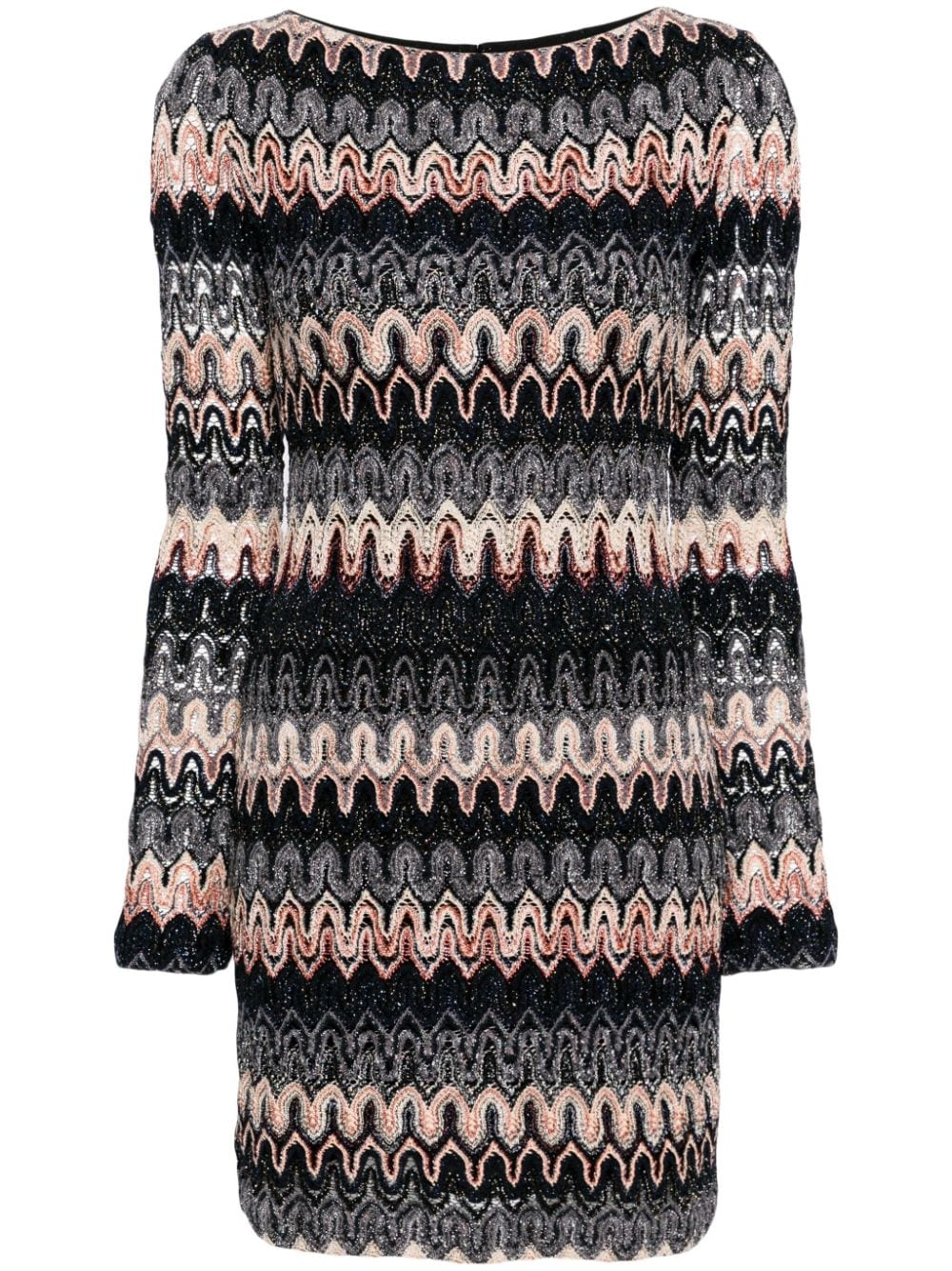 Missoni MISSONI- Zigzag Pattern Short Dress