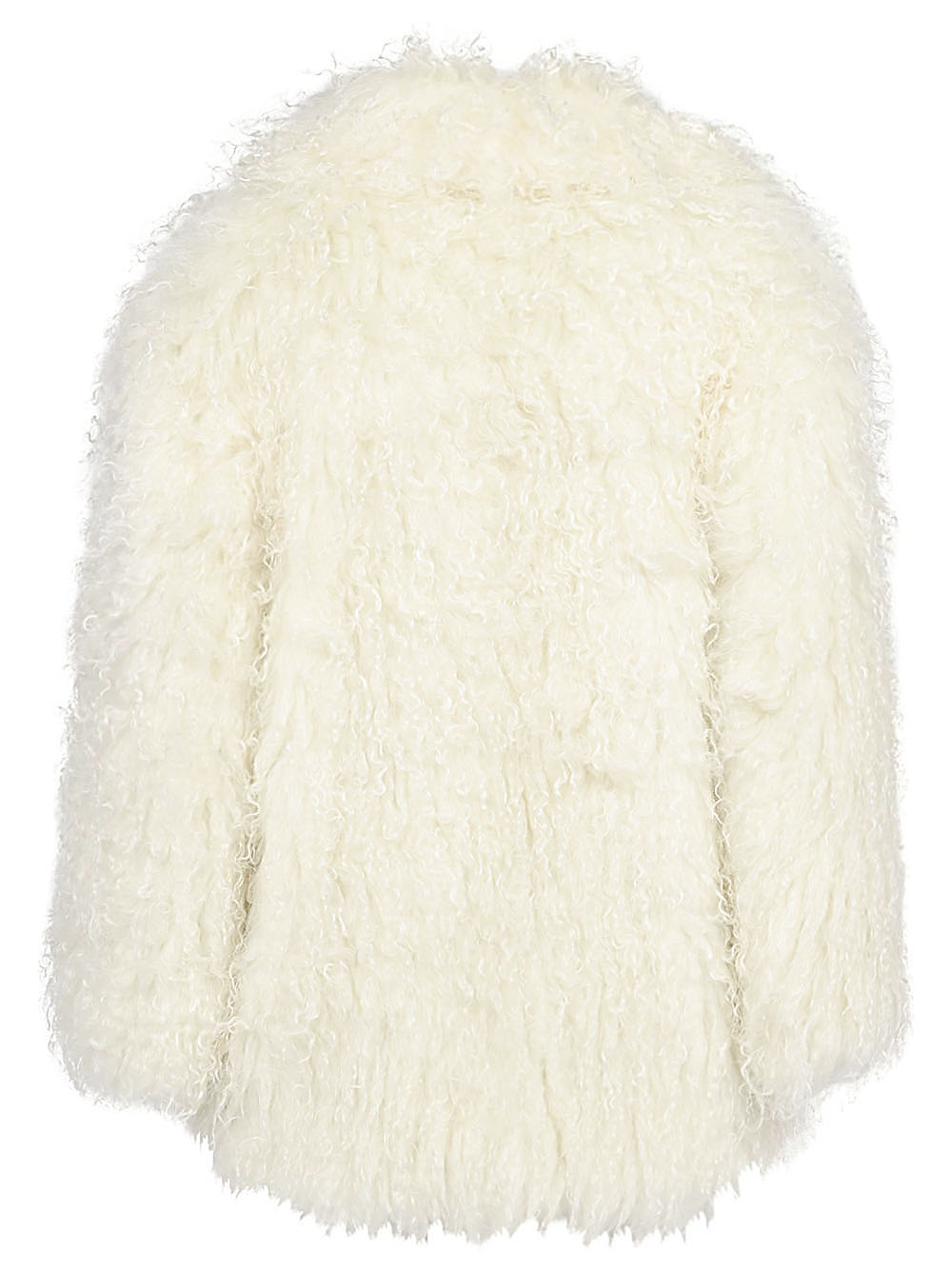 Becagli BECAGLI- Mohair Fur Caban Coat