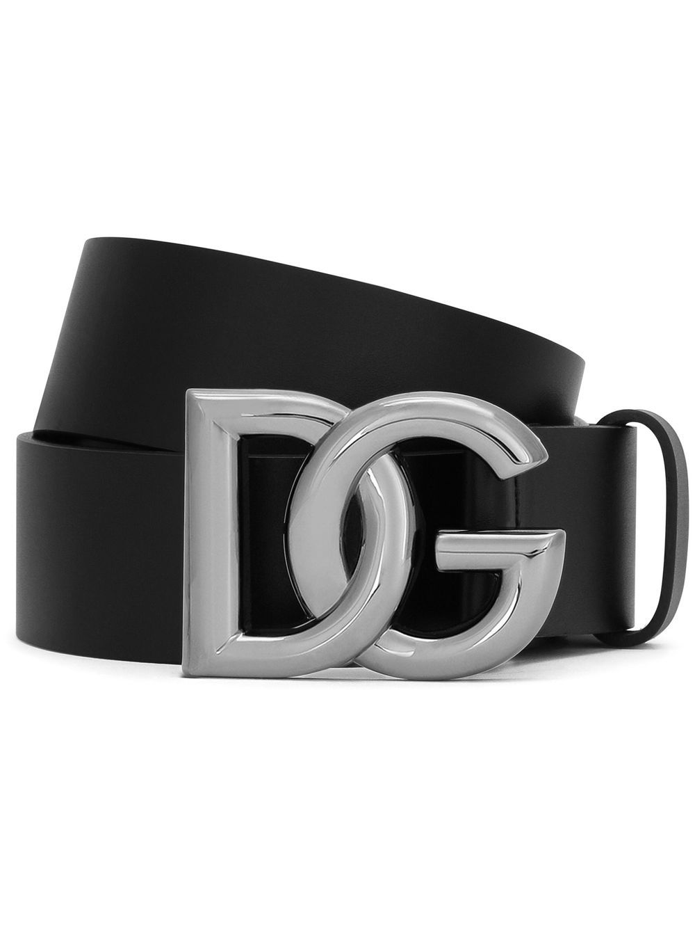 Dolce & Gabbana DOLCE & GABBANA- Dg Logo Leather Belt