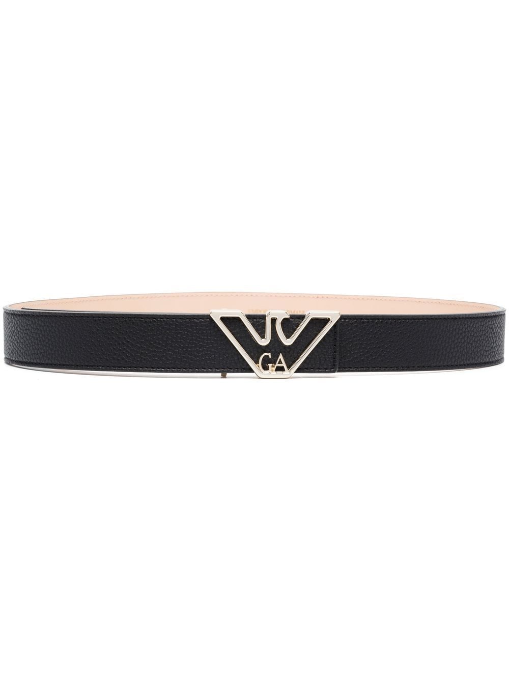 Emporio Armani EMPORIO ARMANI- Logo Plaque Belt