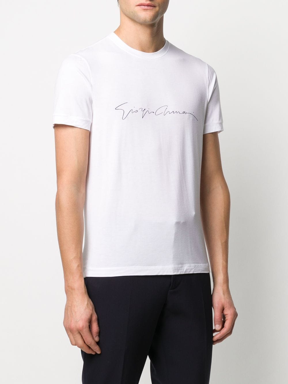 Giorgio Armani GIORGIO ARMANI- Logo T-shirt