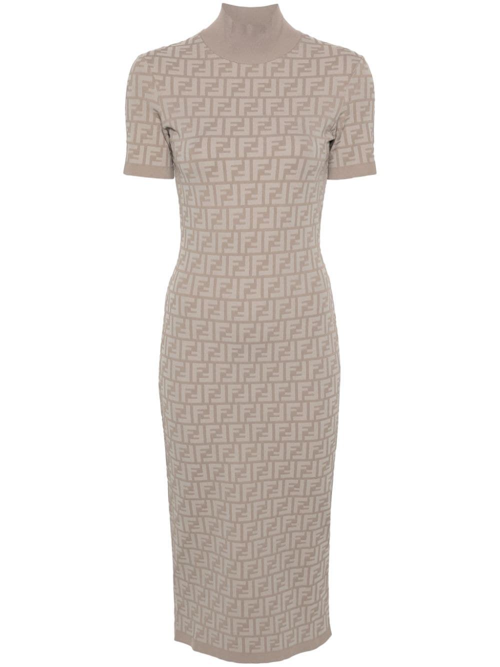 FENDI FENDI- Ff Midi Dress