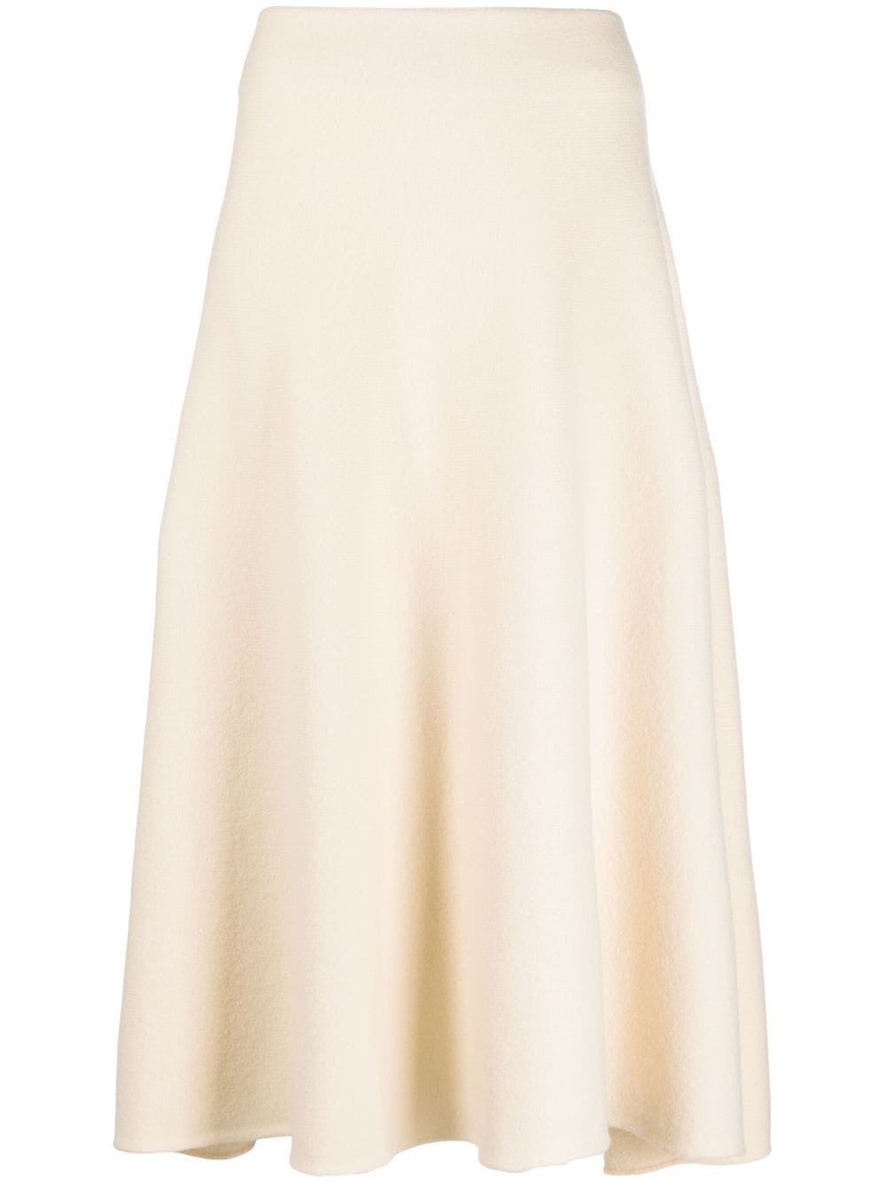 Jil Sander JIL SANDER- Wool Midi Skirt