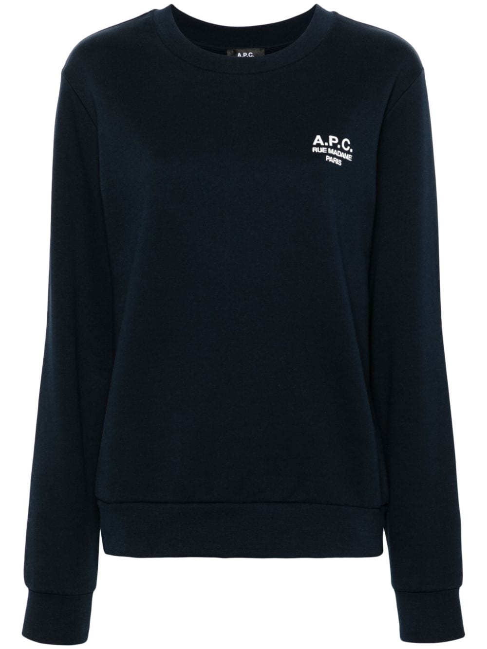 A.P.C. A.P.C.- Cotton Sweatshirt With Logo