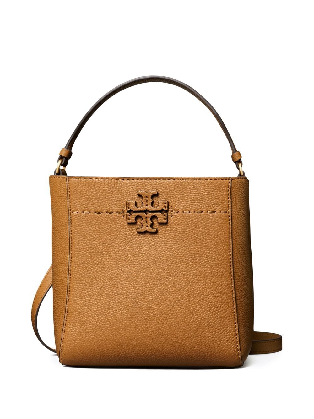 Tory Burch TORY BURCH- Mcgraw Small Leather Bucket Bag