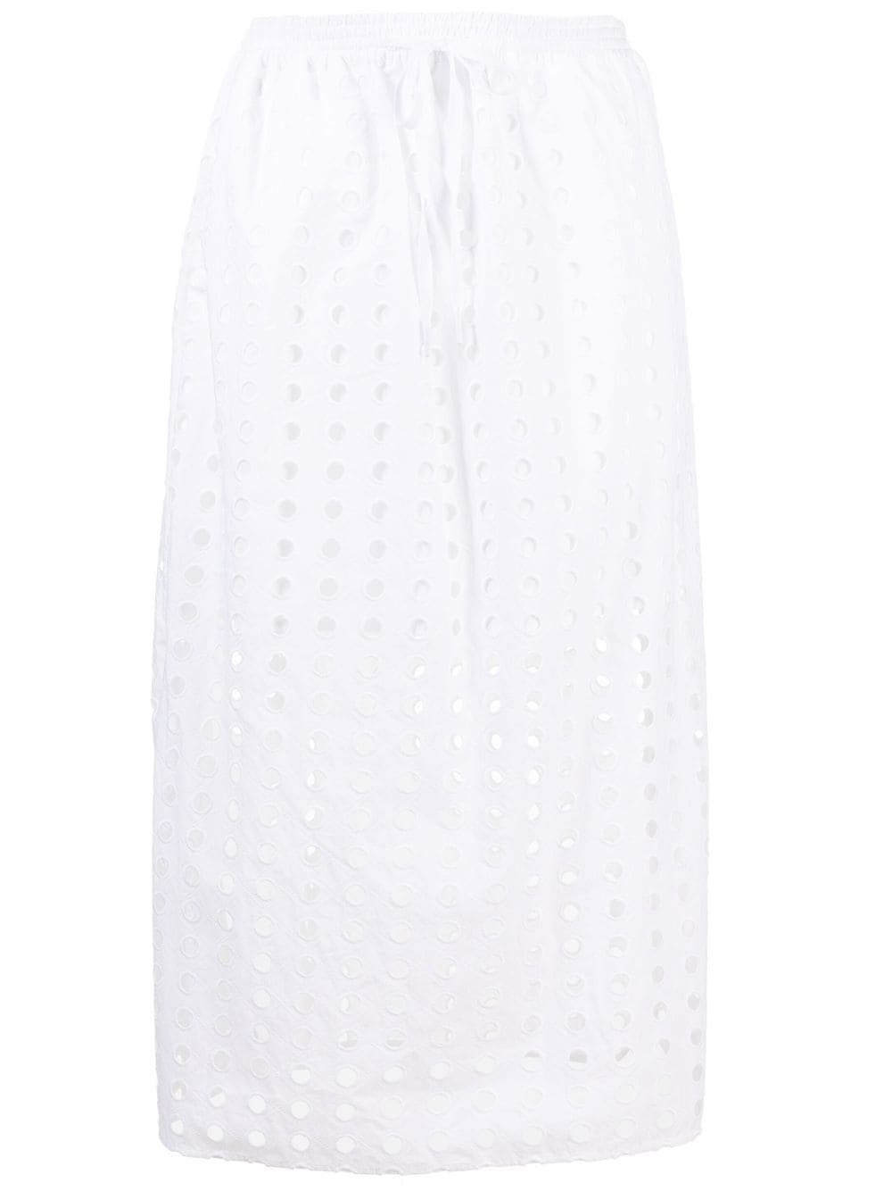 See By Chloé SEE BY CHLOÉ- Perforated Long Skirt