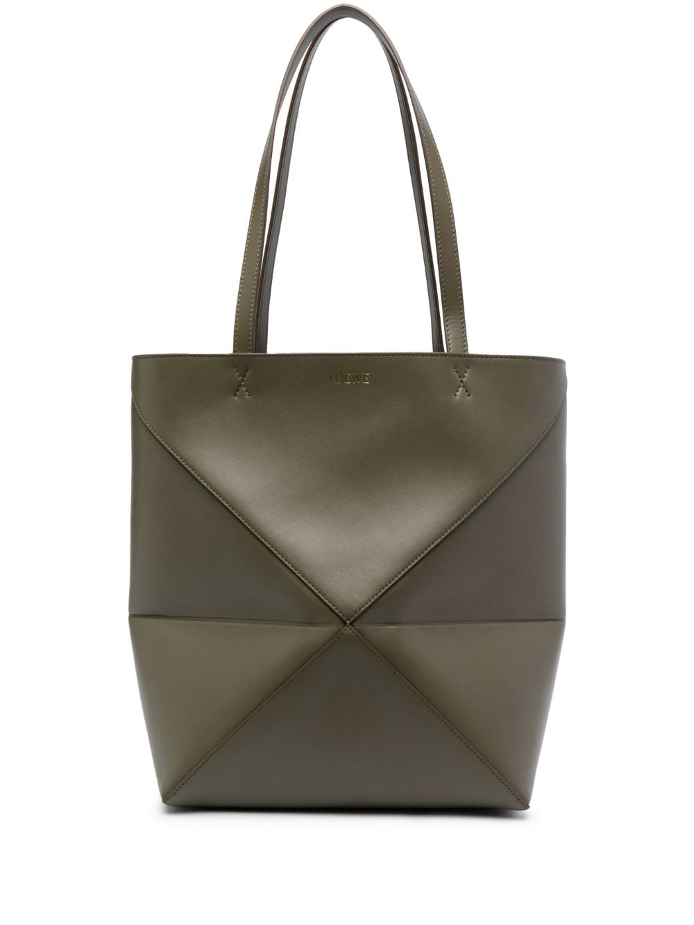 Loewe LOEWE- Puzzle Fold Leather Medium Tote Bag