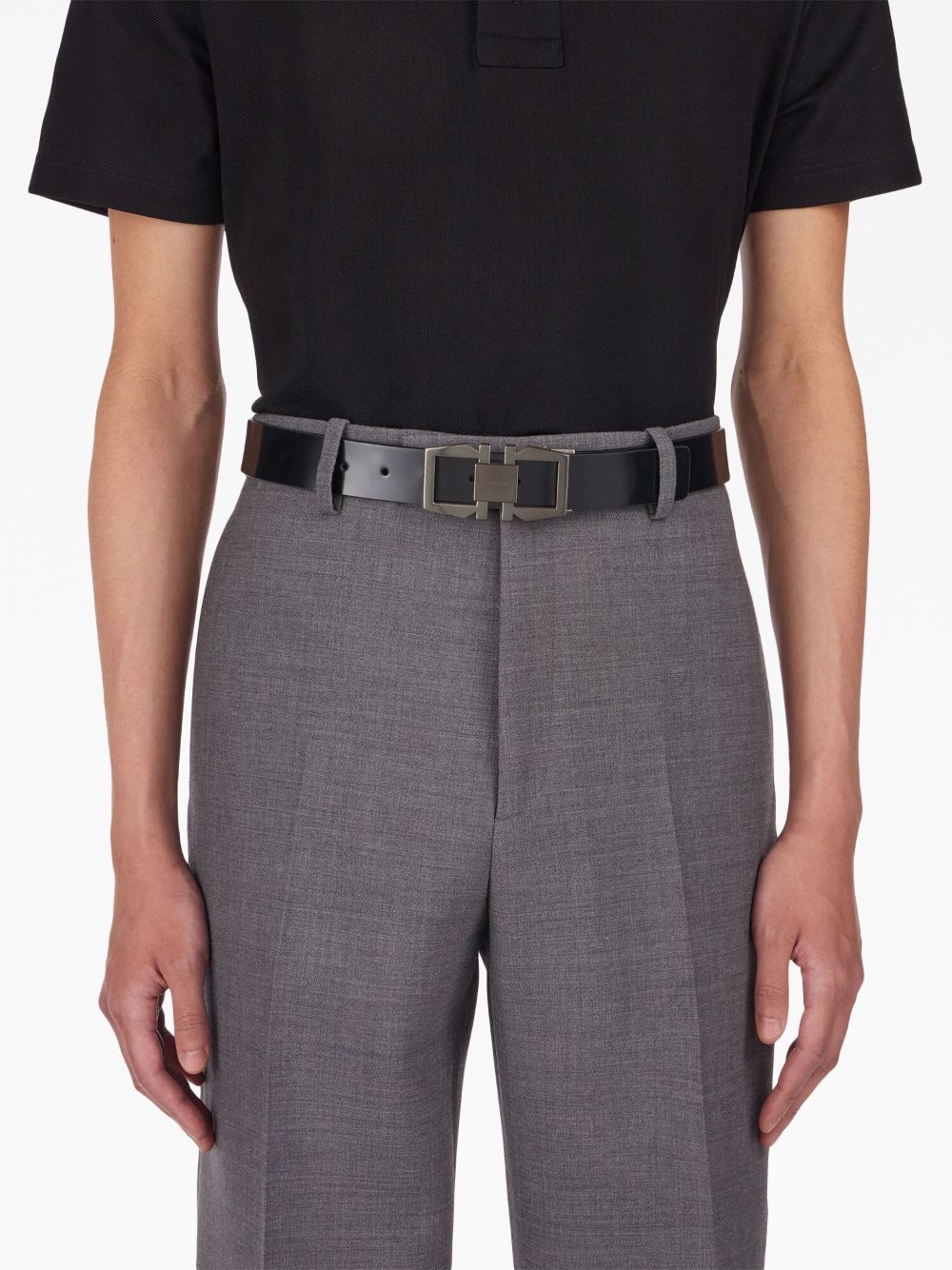 Ferragamo FERRAGAMO- Gancini Reversible Belt