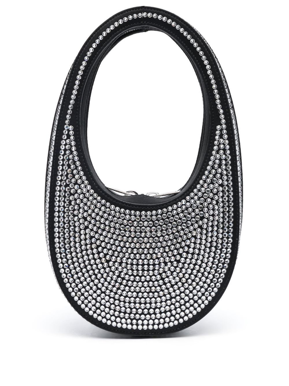 Coperni COPERNI- Mini Swipe Crystal Embellished Leather Handbag