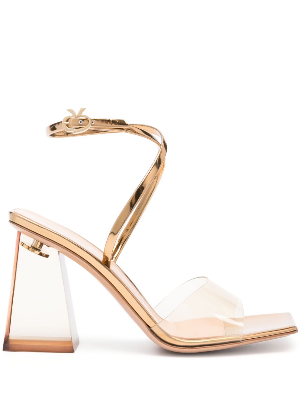 Gianvito Rossi GIANVITO ROSSI- Cosmic Plexi Heel Sandals