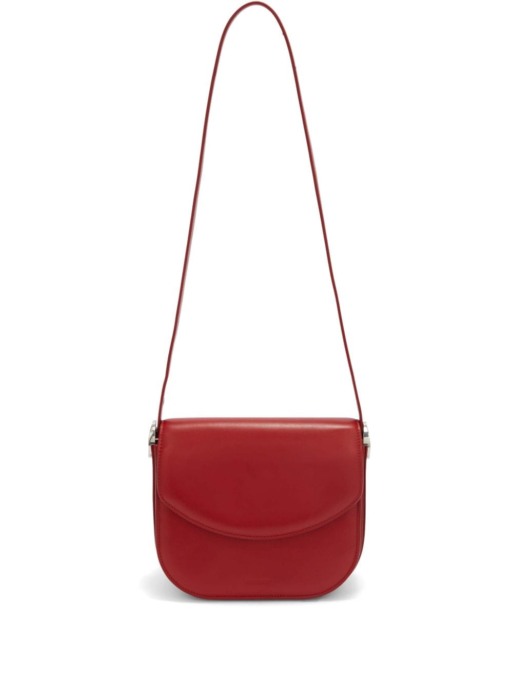 Jil Sander JIL SANDER- Coin Medium Leather Crossbody Bag