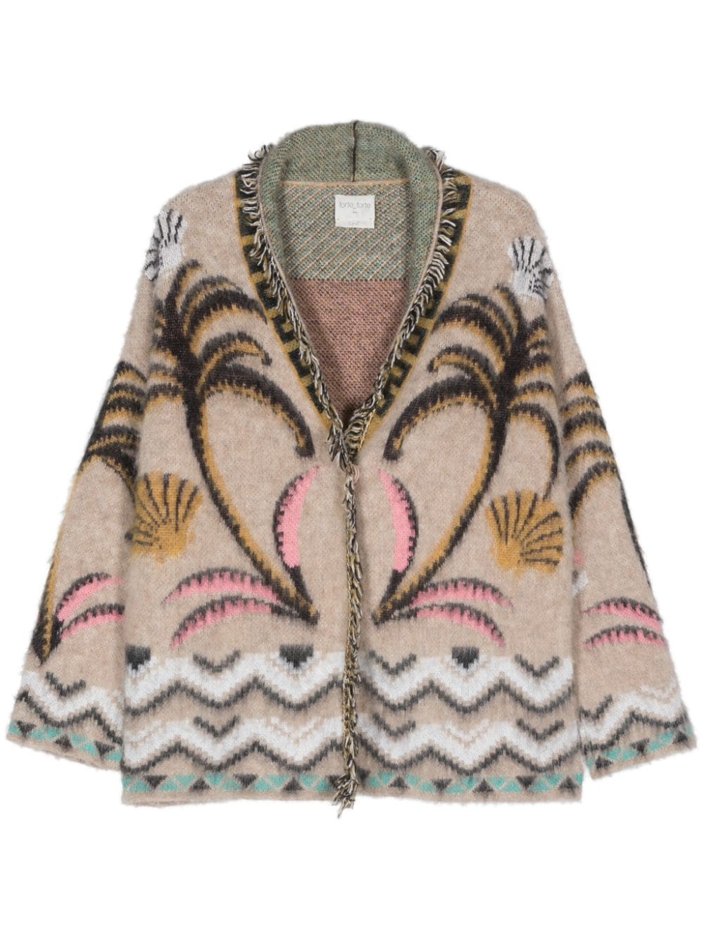 Forte Forte FORTE FORTE- Wool Jacquard Cardigan