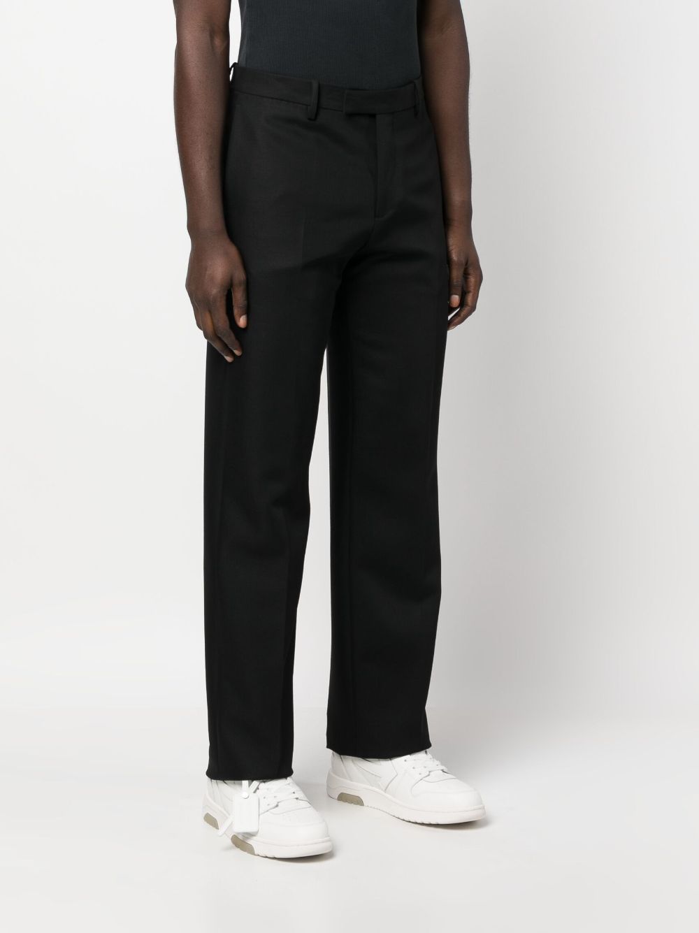 OFF-WHITE OFF-WHITE- Wool Trousers