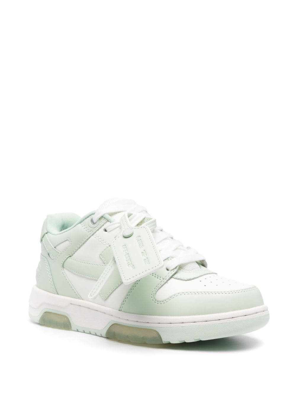 OFF-WHITE OFF-WHITE- Out Of Office Leather Sneakers