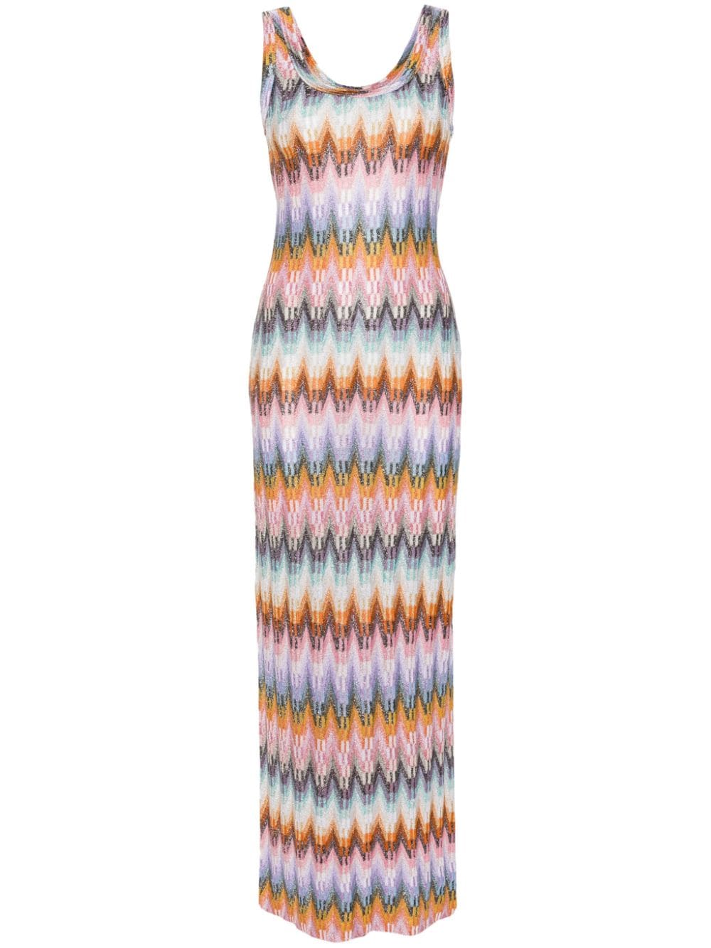 Missoni MISSONI- Zigzag Pattern Long Dress