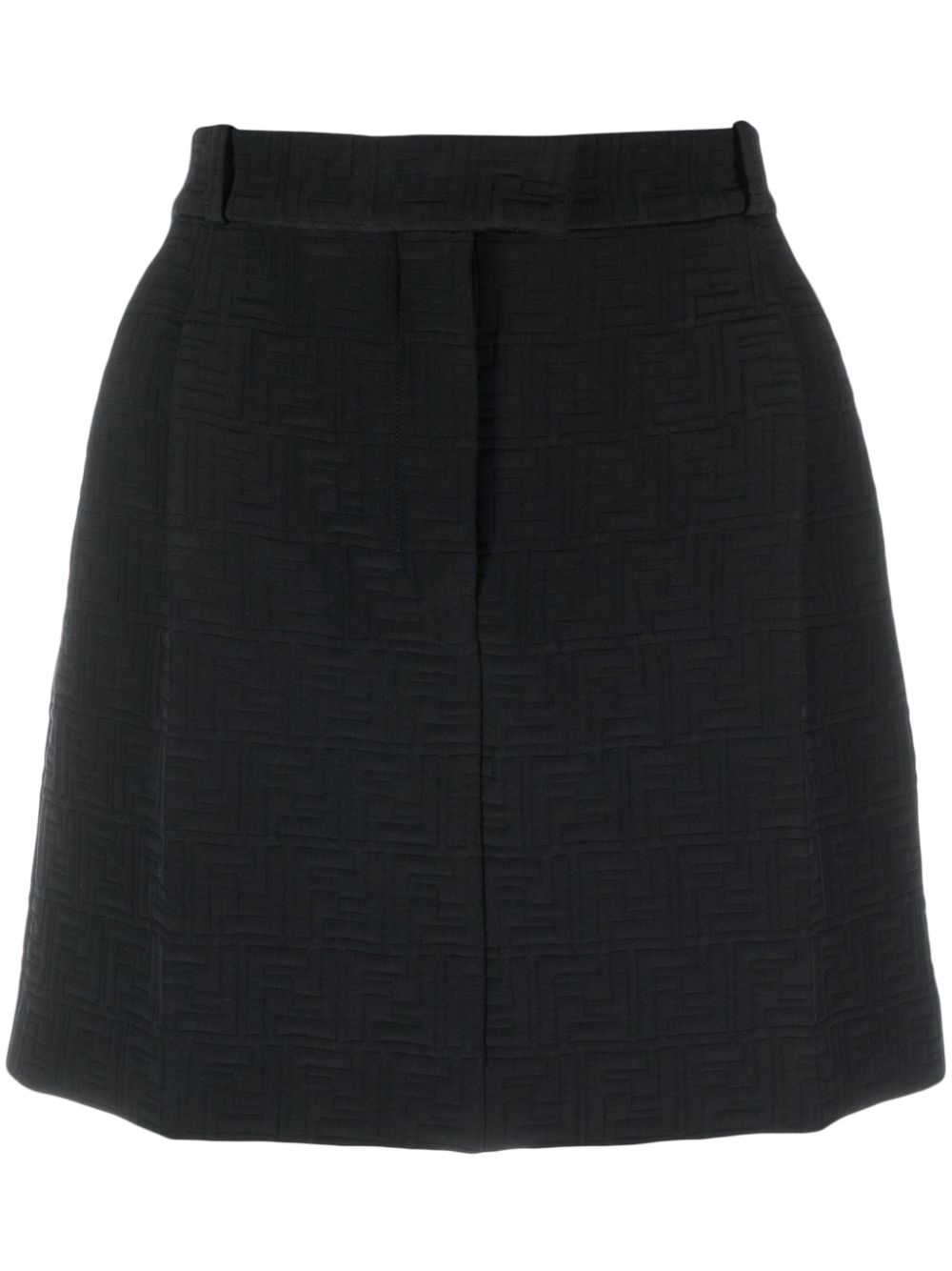 FENDI FENDI- Ff Cotton Mini Skirt