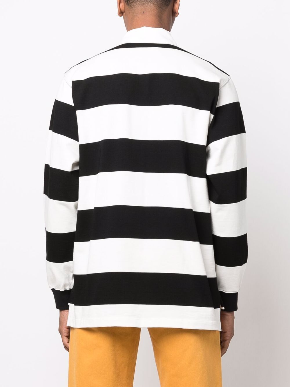 Etro ETRO- Cotton Long Sleeve Polo Shirt