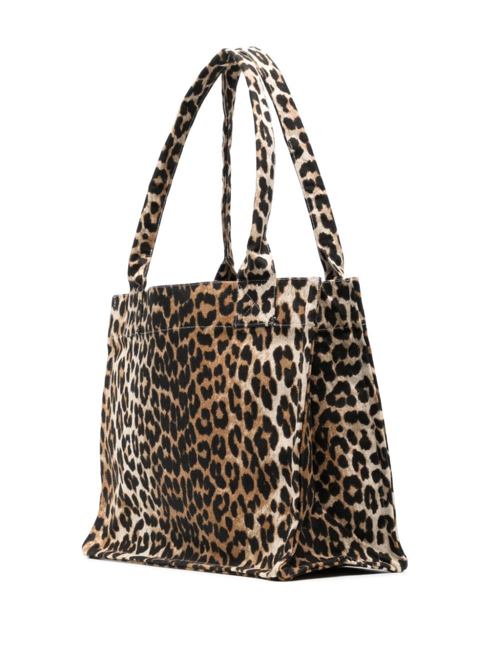 Ganni GANNI- Large Cotton Tote Bag