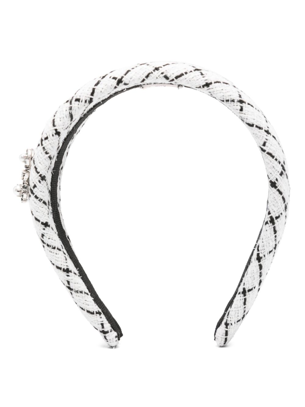 Roger Vivier ROGER VIVIER- Rv Flowers Strass Pearl Headband