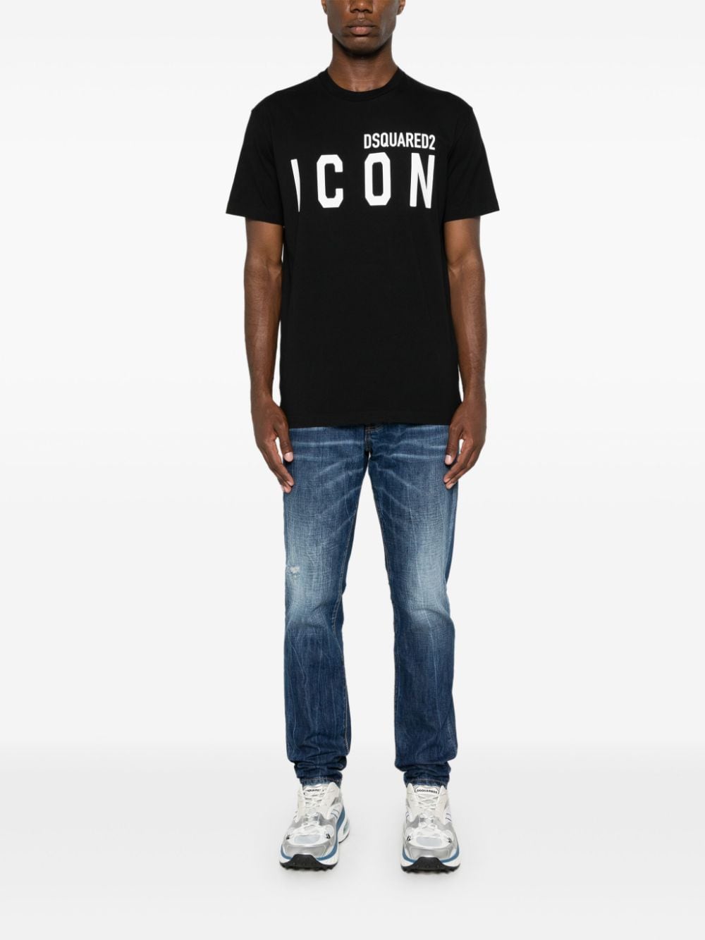 Dsquared2 DSQUARED2- Cotton T-shirt With Logo