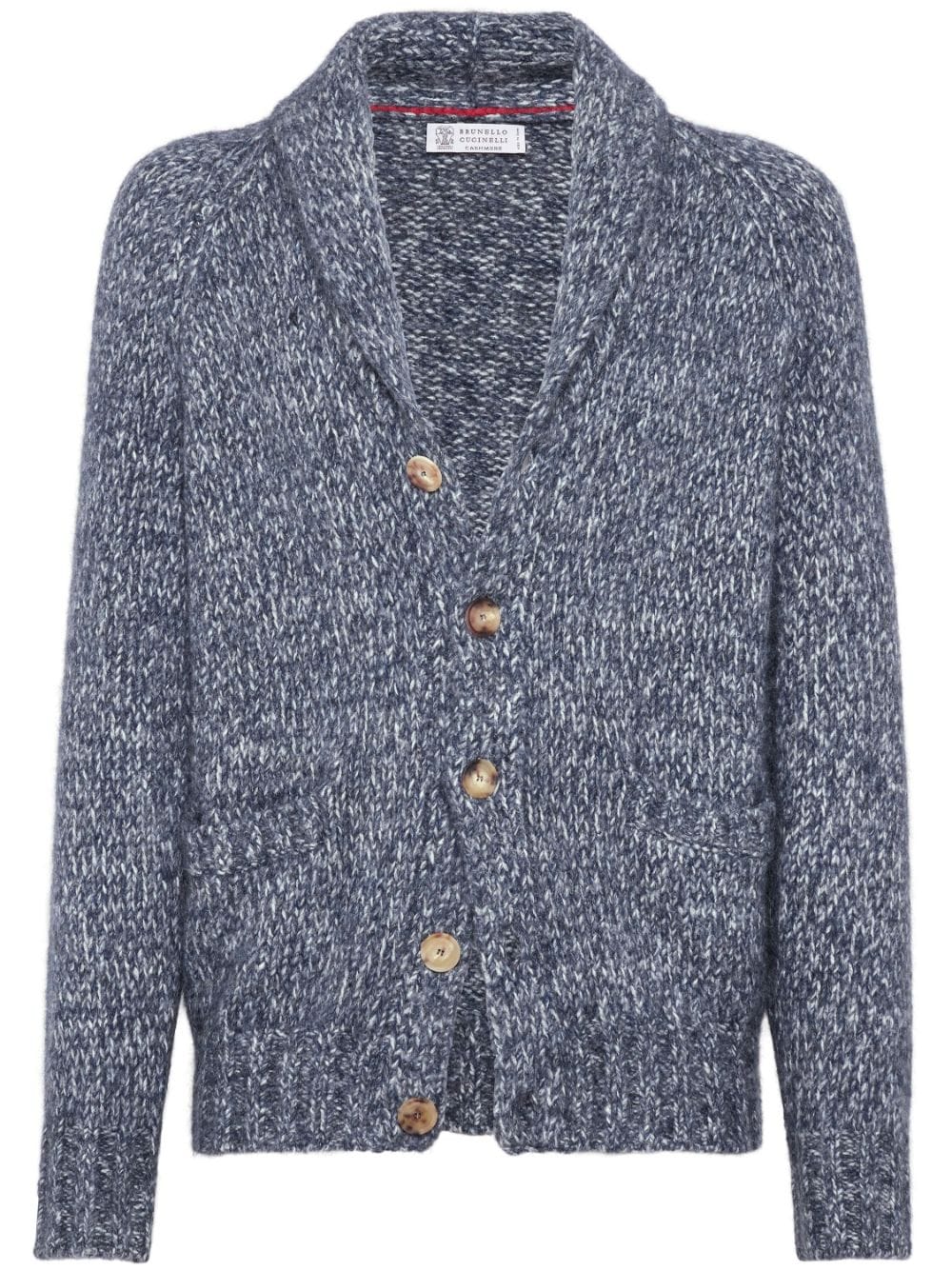 Brunello Cucinelli BRUNELLO CUCINELLI- V-necked Wool Cardigan