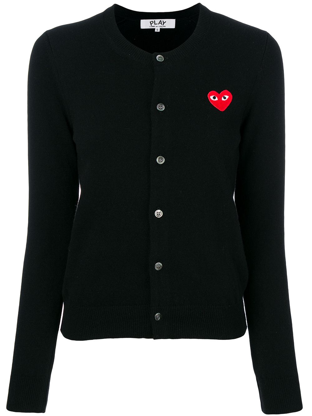 Comme Des Garçons Play COMME DES GARCONS PLAY- Logo Wool Cardigan