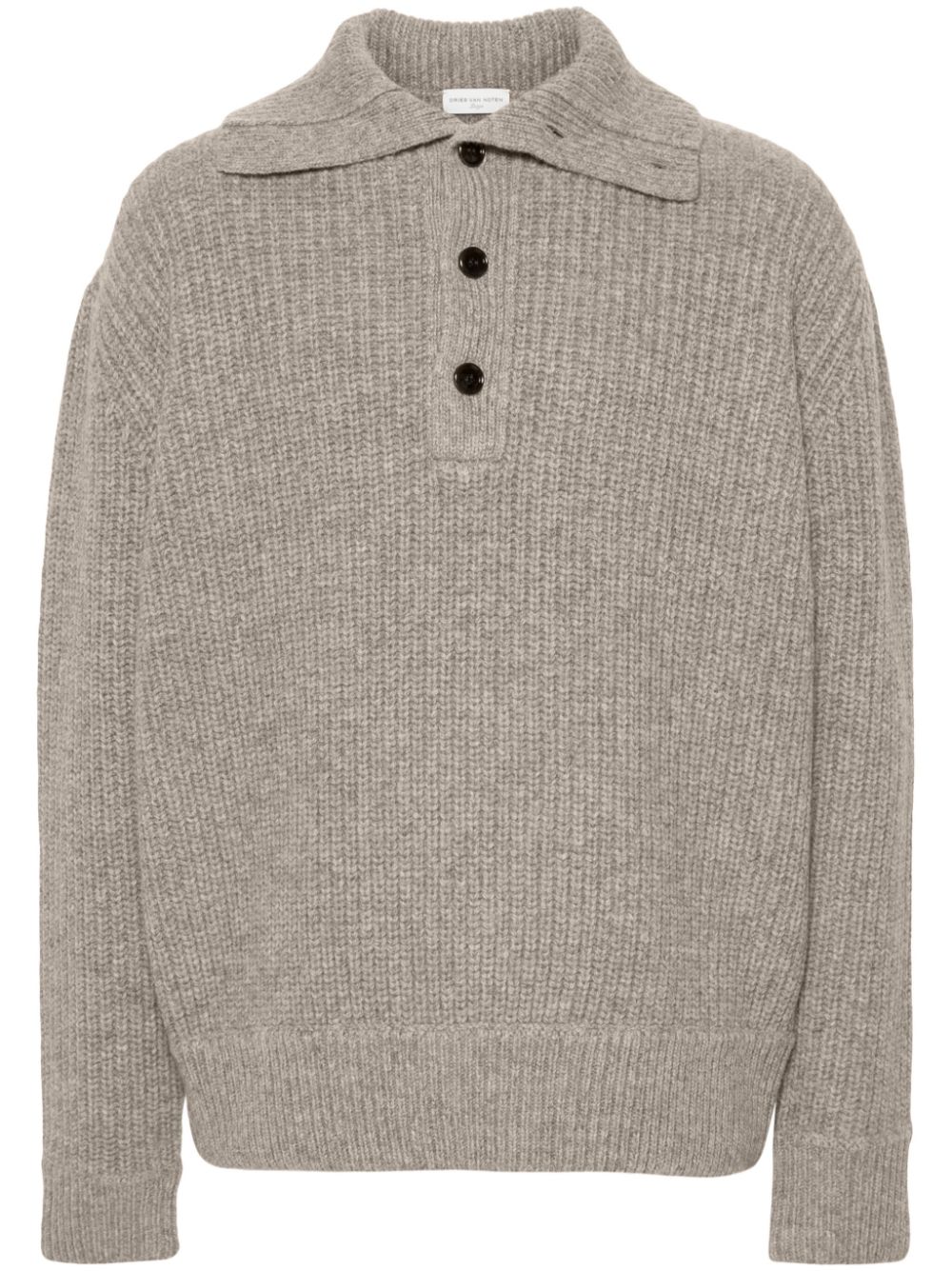 Dries Van Noten DRIES VAN NOTEN- Wool Polo Shirt