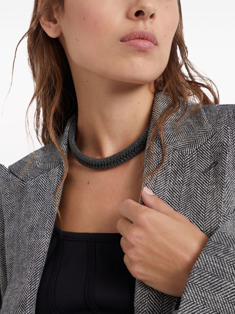 Brunello Cucinelli BRUNELLO CUCINELLI- Precious Braided Choker