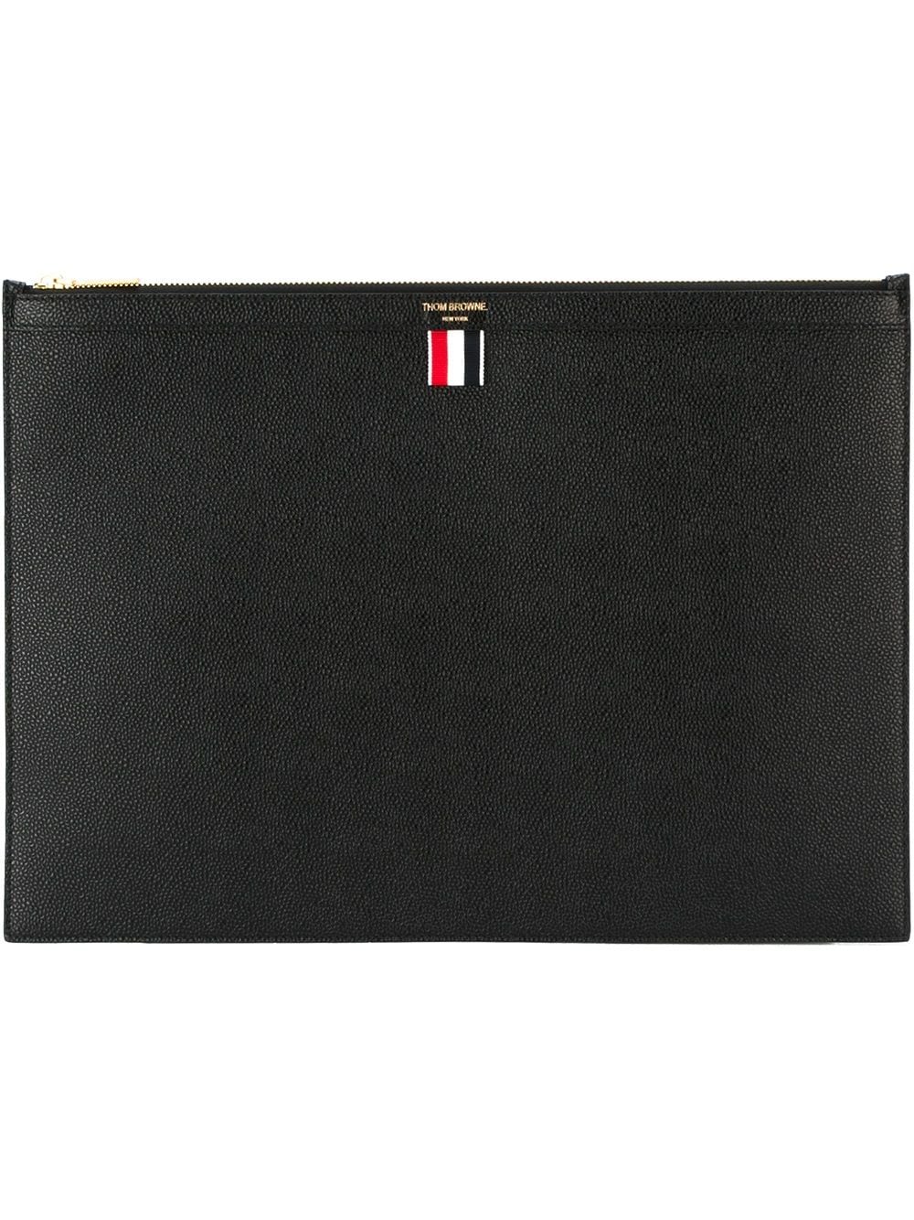 Thom Browne THOM BROWNE- Leather Document Case