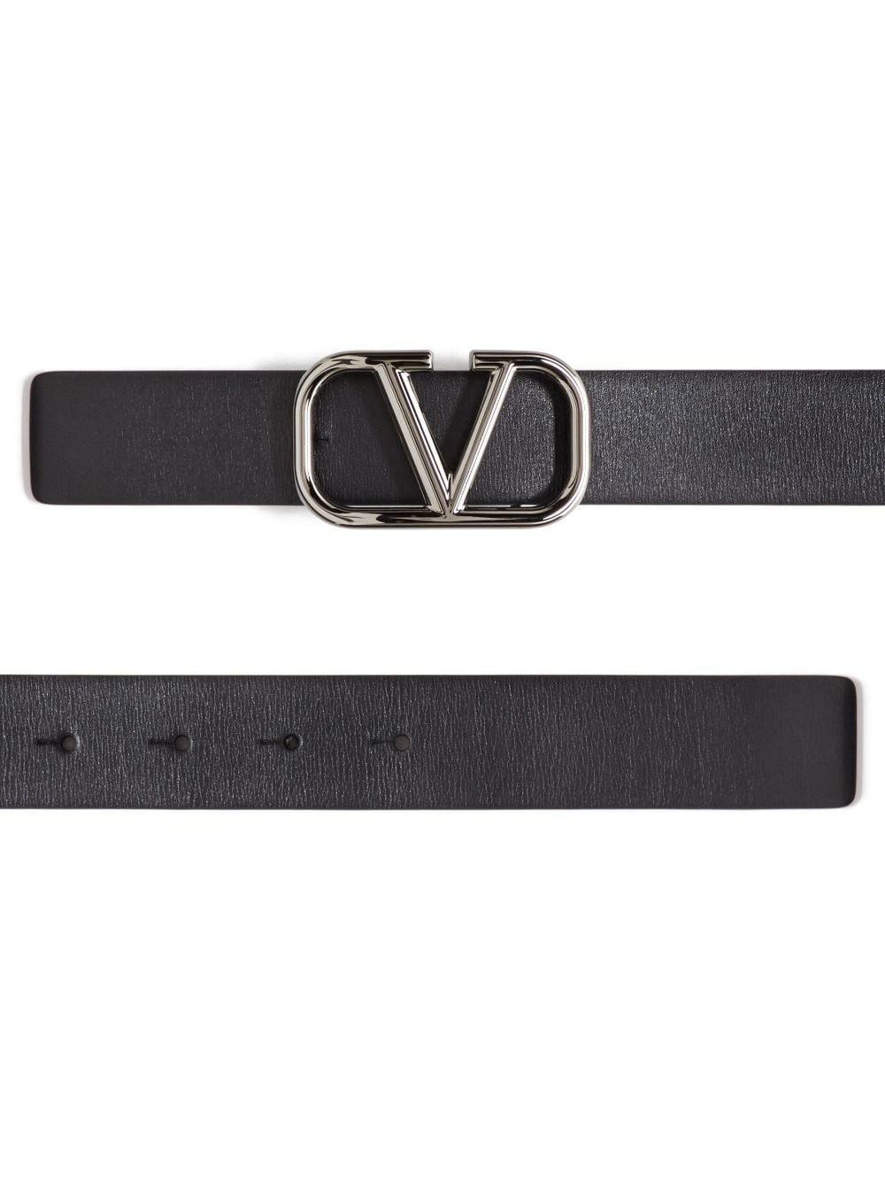 VALENTINO GARAVANI VALENTINO GARAVANI- Vlogo Signature Leather Belt