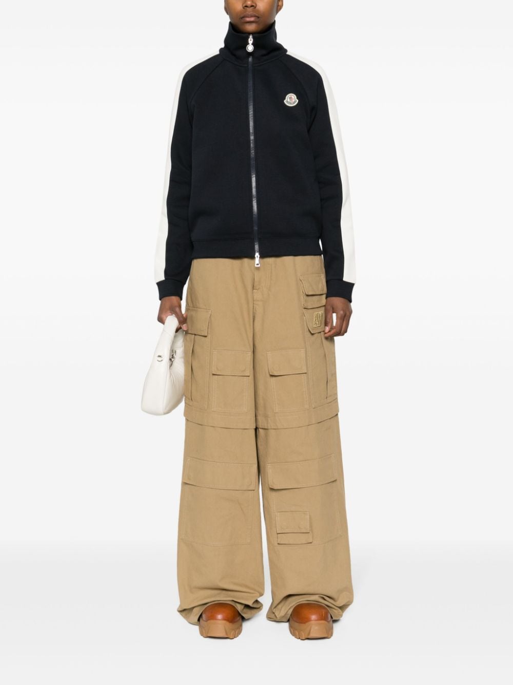 Moncler MONCLER- Cotton Zipped Sweatshirt