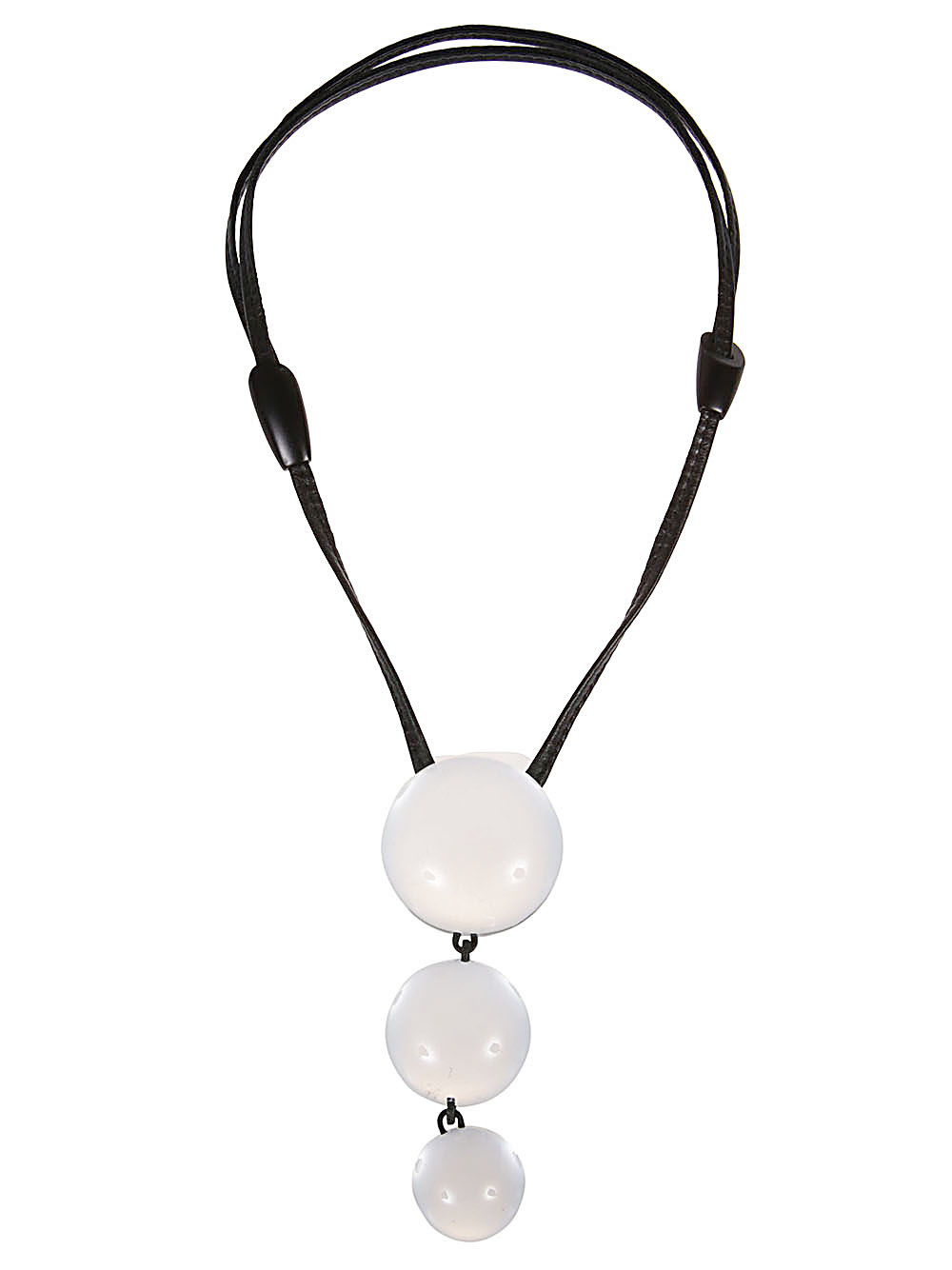  MONIES- Sylvan Leather Necklace With Pendant