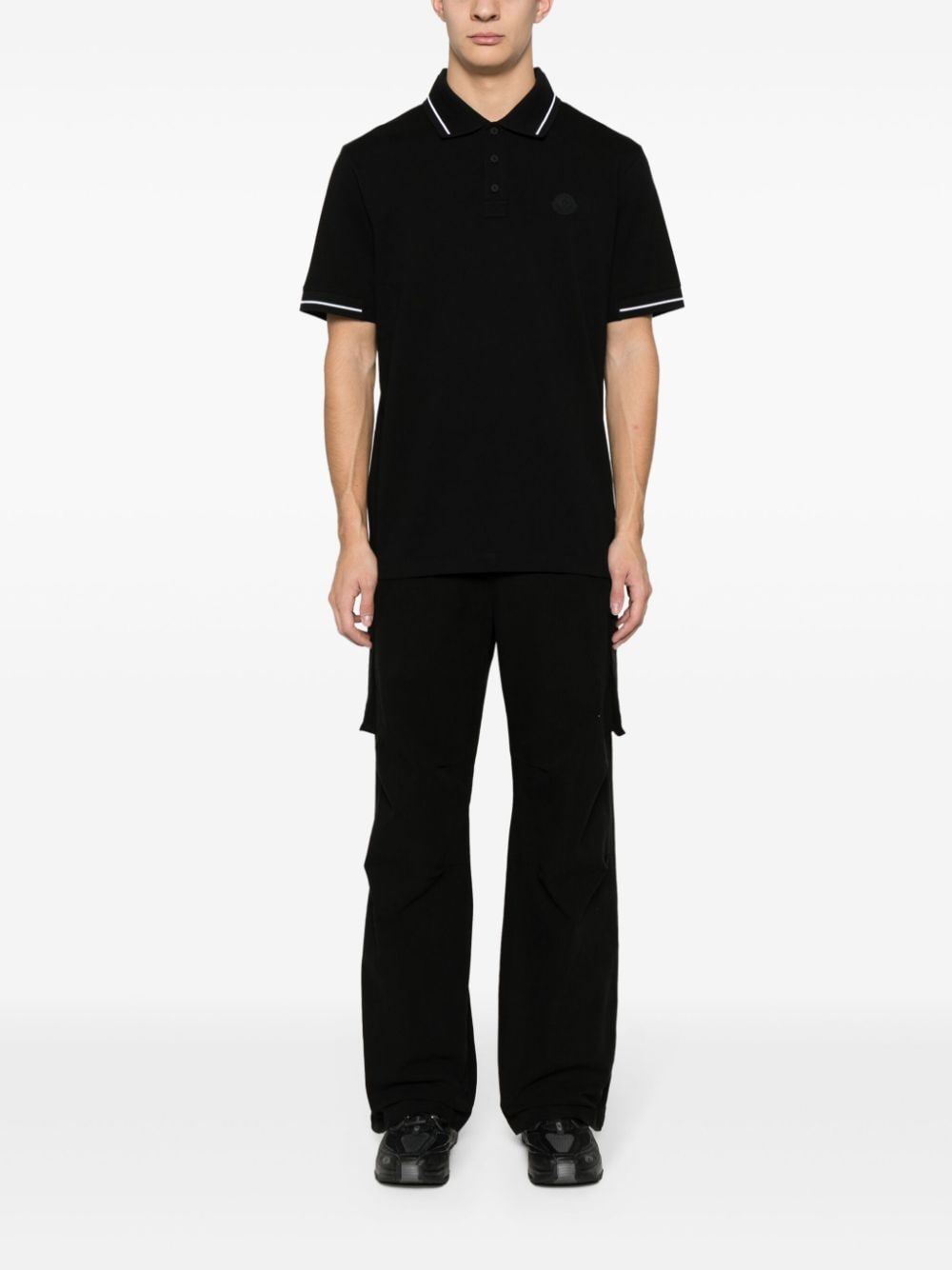 Moncler MONCLER- Logo Polo Shirt