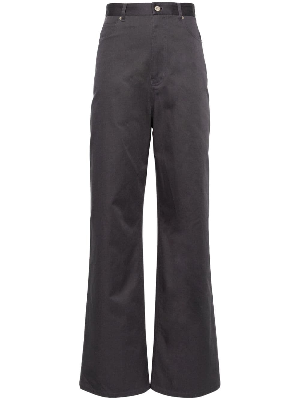 Loewe LOEWE- High-waisted Cotton Trousers